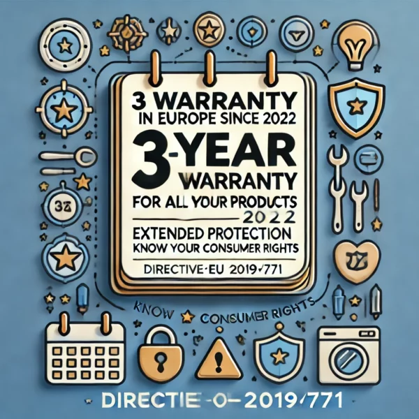 Garantía de Artículos y Bienes en Europa: 3 Años de Protección desde 2022